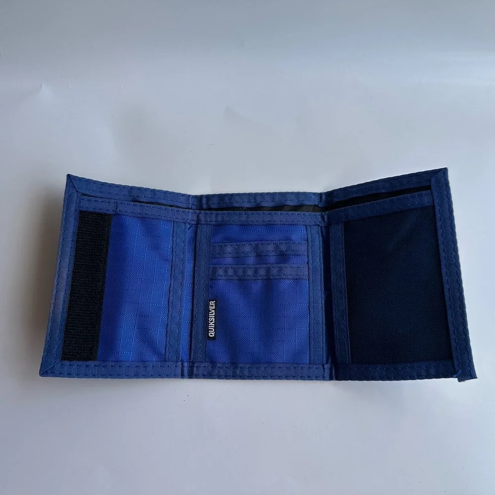 Quiksilver Unisex The Everydaily Sample Tri-Fold Wallet Blue